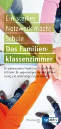 Familienklassenzimmer - Stiftung Jugendhilfe aktiv