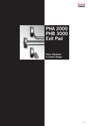 PHA 2000 PHB 3000 Exit Pad