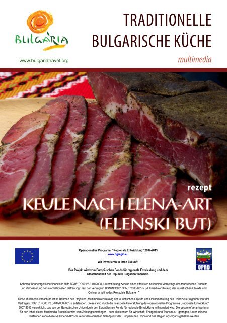 Rezept - Keule nach Elena-Art - Bulgaria Travel