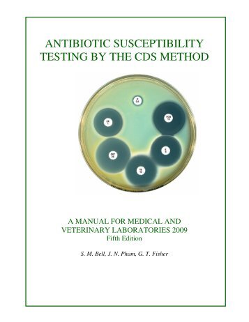 ANTIBIOTIC SUSCEPTIBILITY TESTING BY THE CDS METHOD - web
