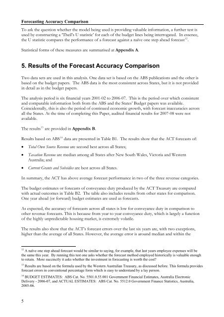 Forecasting Accuracy - ACT Budget.pdf - Treasury