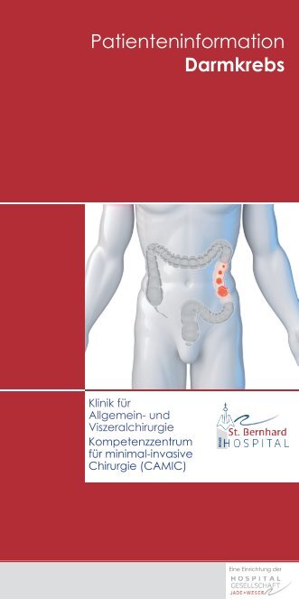 Darmkrebs Patienteninformation - Krankenhaus Brake