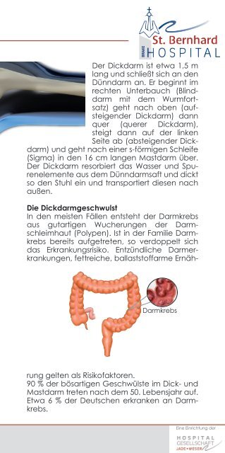 Darmkrebs Patienteninformation - Krankenhaus Brake