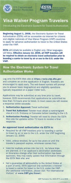 Visa Waiver Program Travelers - Fly Bahamas Express