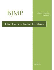 British Journal of Medical Practitioners