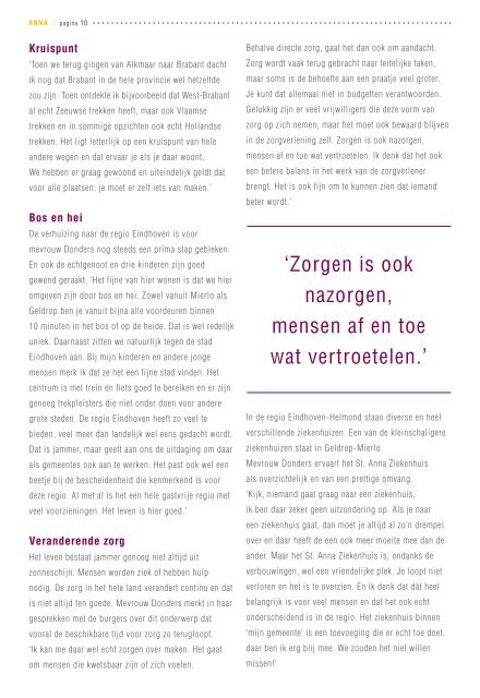 een beter blad - St. Anna Zorggroep