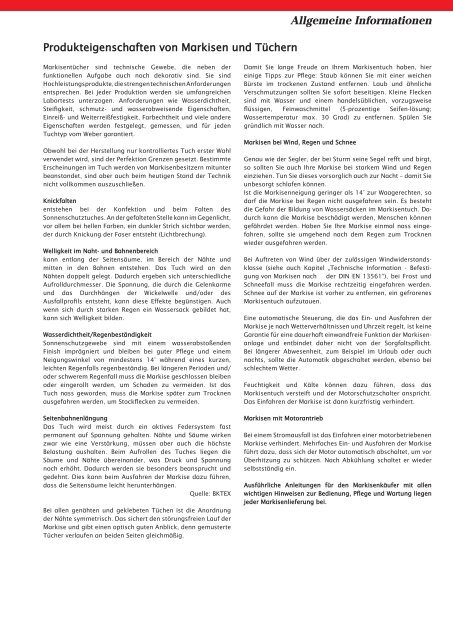 Wintergartenmarkisen (PDF) - Labatzki GmbH