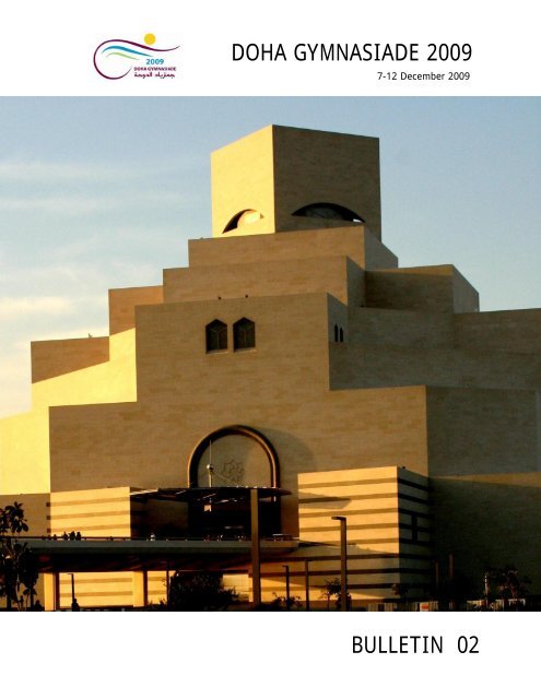 DOHA GYMNASIADE 2009 BULLETIN 02