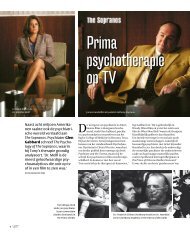 'Prima psychotherapie op tv'. Amerikaanse schrijver ... - Peeters, Bram