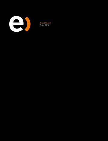 Anual Report Entel 2010