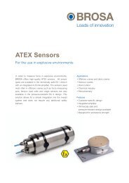 ATEX Sensors - Brosa AG