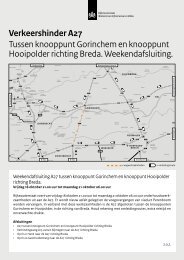 Van A naar Beter Factsheet Weg - Rijkswaterstaat