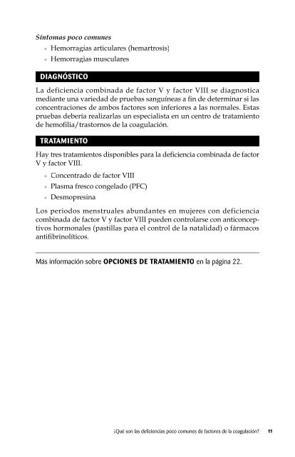 ¿Qué son las deficiencias poco comunes de factores de la ...