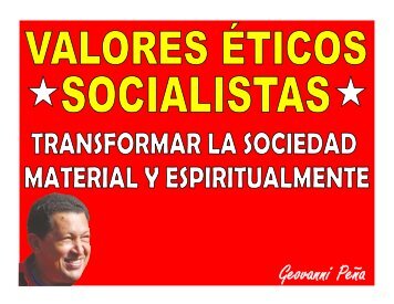 La Ética Socialista en la Gestión Pública