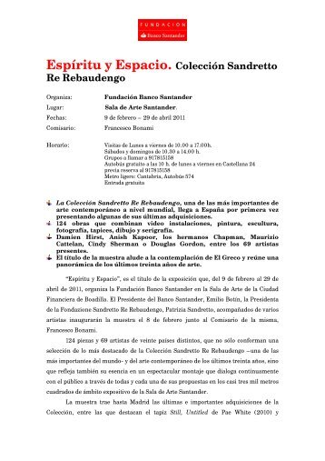 Nota de prensa - Fundación Banco Santander