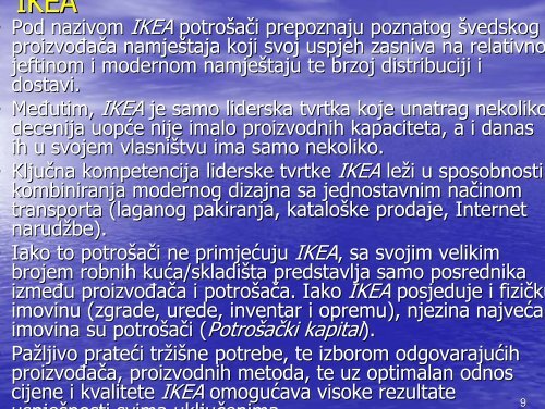 3. Koncept virtualne organizacije poslovanja