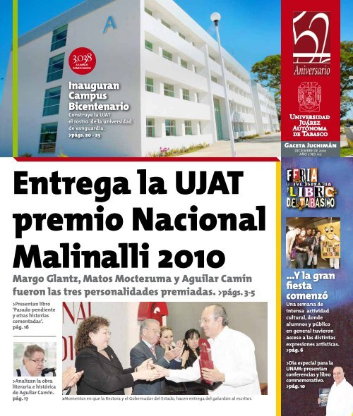 Diciembre del 2010 - Publicaciones - Universidad JuÃ¡rez AutÃ³noma ...