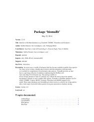 Package 'biomaRt' - Bioconductor
