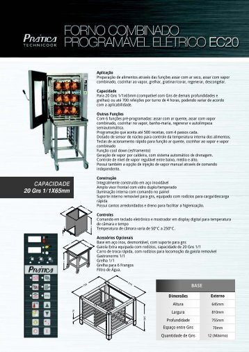 03 Forno Combinado Eletrico EC20.cdr