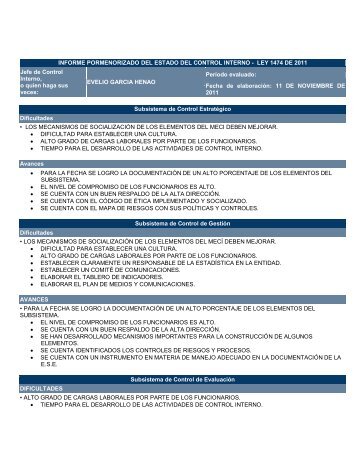 Descargar Informe Control Interno ESE San JoaquinTipo de archivo