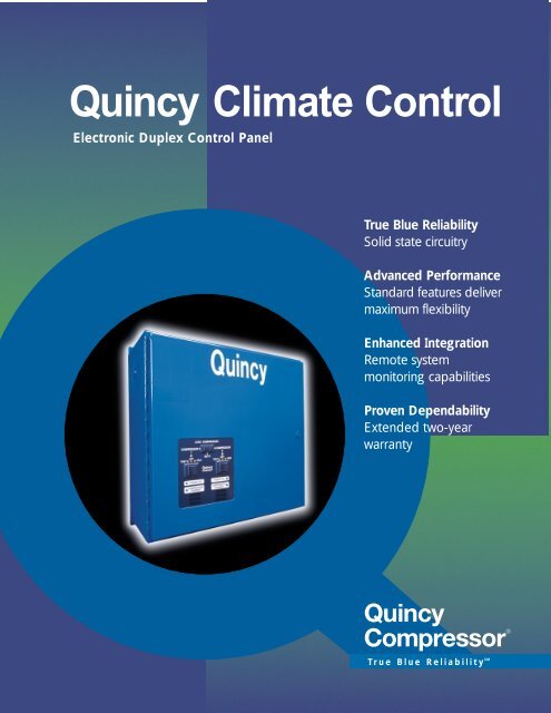 Quincy Reed Quincy Climate Control - CH Reed Inc.