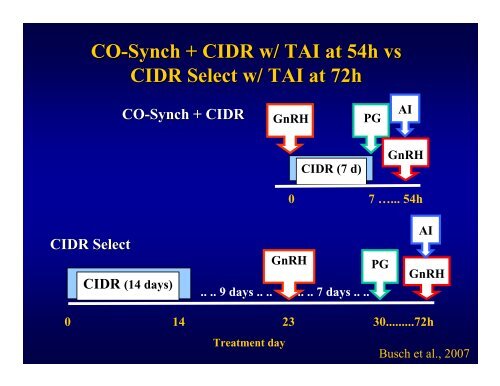 Estrus Synchronization Protocols for Heifers