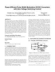 Power-Efficient Pulse Width Modulation DC/DC Converters ... - UCLA
