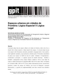 COELHO Karla Espaços urbanos em cidades de fronteira - GPIT