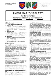 INFORMATIONSBLATT