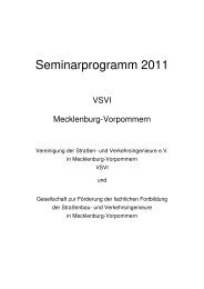 Veranstaltungsheft 2011 - VSVI MV