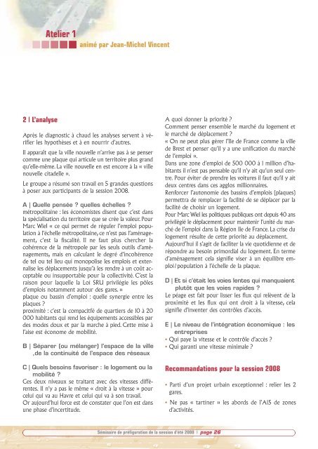 actes colloque 2007 - Les Ateliers