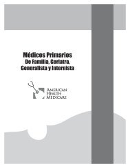 MÃ©dicos Primarios - AHM