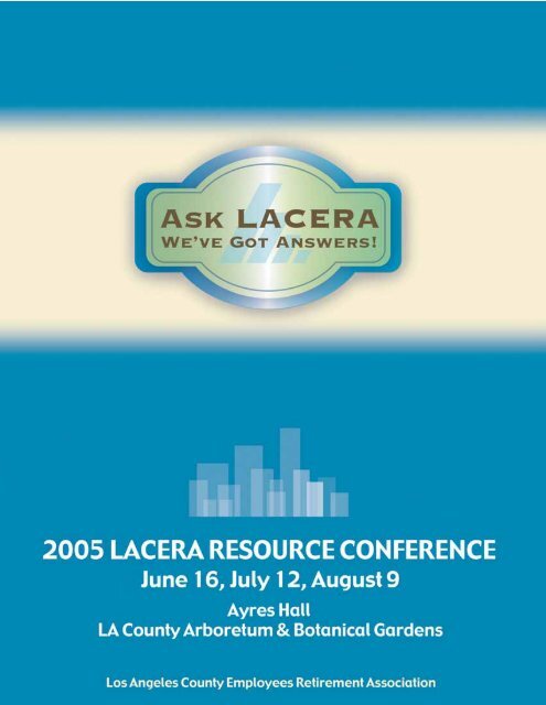 Lacera Retirement Chart