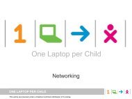 The OLPC Wiki - One Laptop per Child