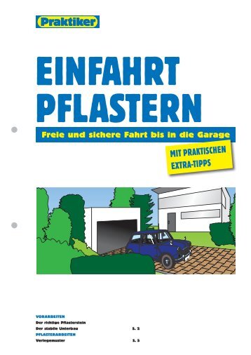 EINFAHRT PFLASTERN - Praktiker