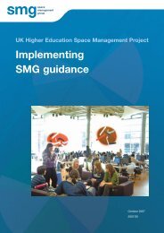 Implementing SMG Guidance - Space Management Group