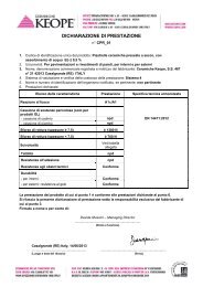 Certificato CE 2013_Granigliati [136.7 Kb] - Ceramiche KEOPE