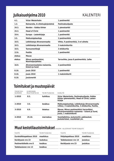Numero 2-2009 - Posten Ãland