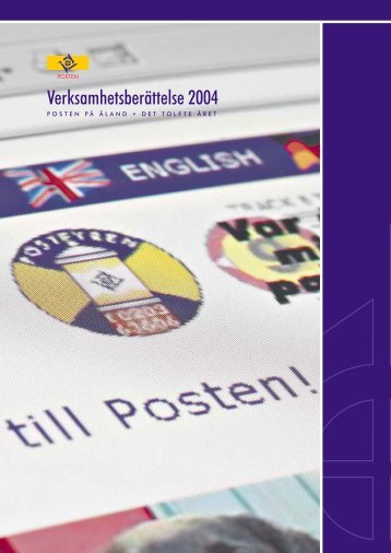 VerksamhetsberÃ¤ttelse 2004 - Posten Ãland