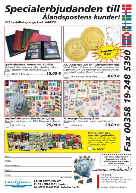 Nr 2-2006 - Posten Ãland