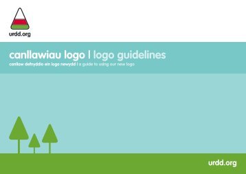 canllawiau logo | logo guidelines - Urdd Gobaith Cymru