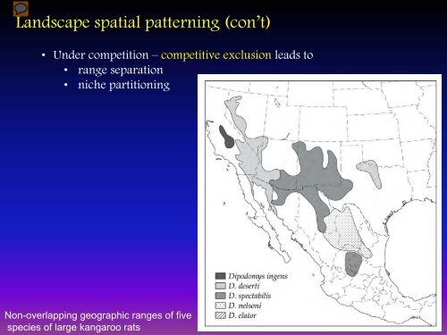 Species Interactions