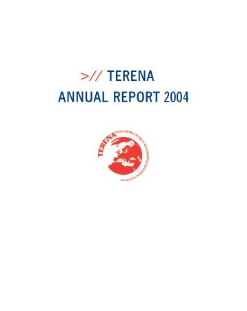 The Technical Programme in 2004 - Terena