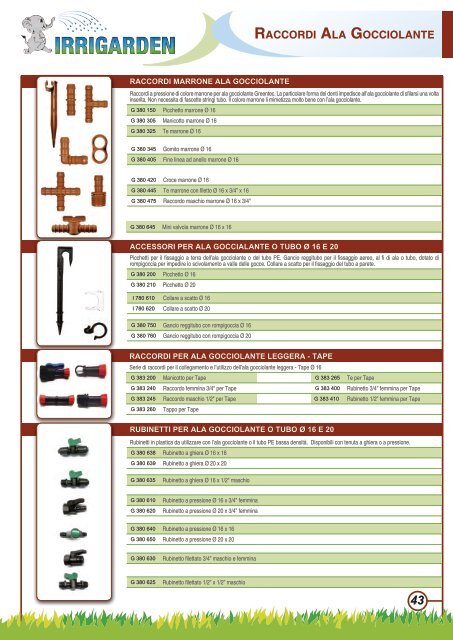 Catalogo Irrigarden 2011