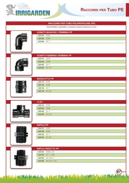 Catalogo Irrigarden 2011