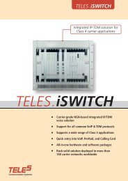 TELES.iSWITCH - 3M Services GmbH