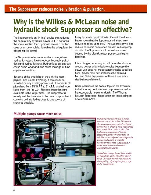 hydraulic suppressors - Royal Hydraulics