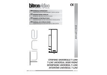 Bitron Video Gvm3000 Manuals Manualslib