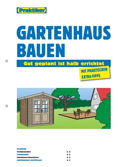 GARTENHAUS BAUEN - Praktiker