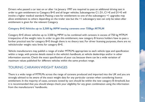 The Caravan Towing Guide:1 - National Caravan Council